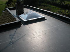 Ethylene Propylene Diene Monomer or EPDM offers outstanding durability and suits all types of flat or gently sloping roofs, proving popular option in the replacement of their flat roofs