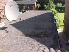 Before EPDM Flat Roofing