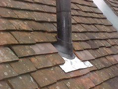 Our roof maintenance plan includes re-pointing and replacing damaged pots to chimneys